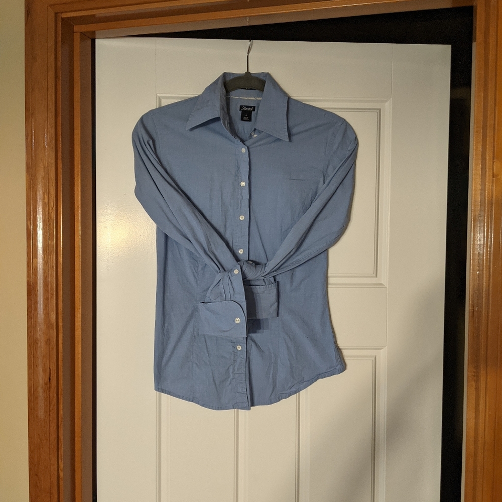 GAP Blue collar shirt
